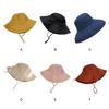 Fisherman Hat With Foldable For Outdoor Activities Big Brim Fisherman Hat Korean Sun Hat Providing Greater Shading Area yellow M