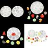 Creative Silicone Casting Molds Necklace Molds Silicone Texture Perfect for Necklace and Earrings with Fruit Shape