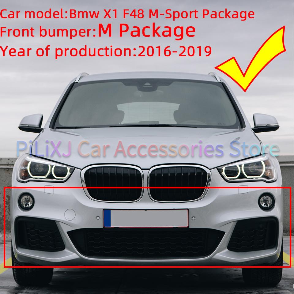 For BMW X1 F48 M-Sport Front Rear Bumper Towing Hook Cover Hauling Shell Cap 2016 2017 2018 2019 Painted#51118099893 51128099902