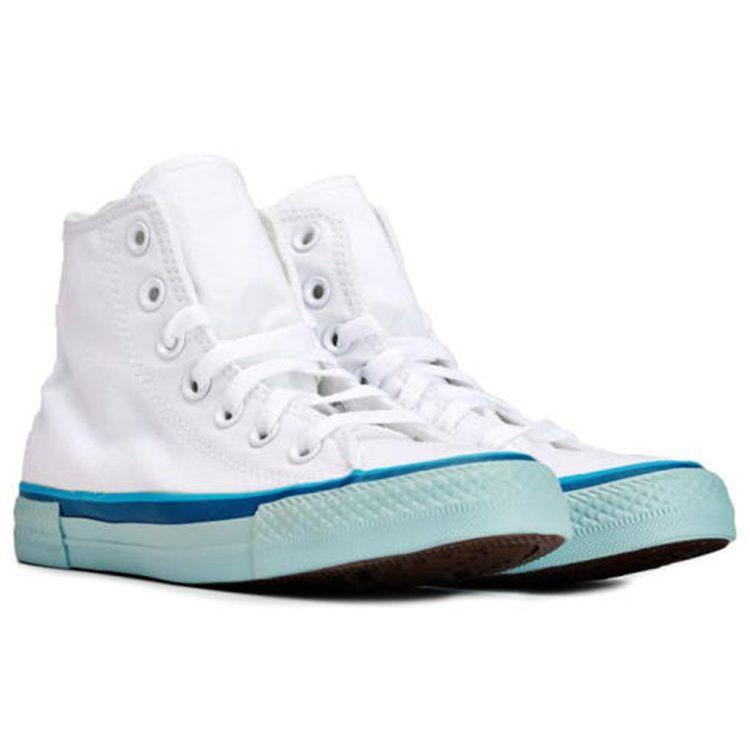 Converse Chuck Taylor All Star Hi 'White Blue' Women's 568805C