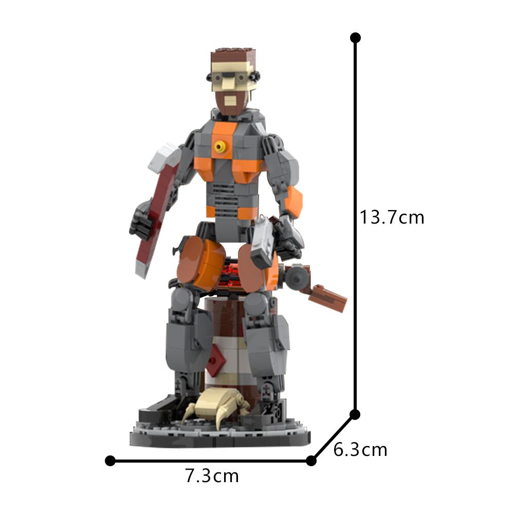 MOC Half-Life 2 Gordon Freeman Building