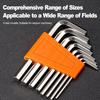 8pcs-Socket Electric Bicycle Repair Tool Kit Wrench Hexagonal Home Repair Tool Set Cr-V Screwdriver Portable Tool Set Mechanics