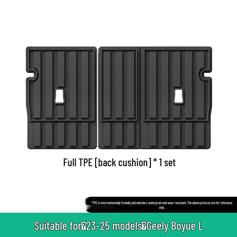 Geely Boyue L (23-25) TPE Trunk Mat & Seat Back Cushion - Eco-Friendly