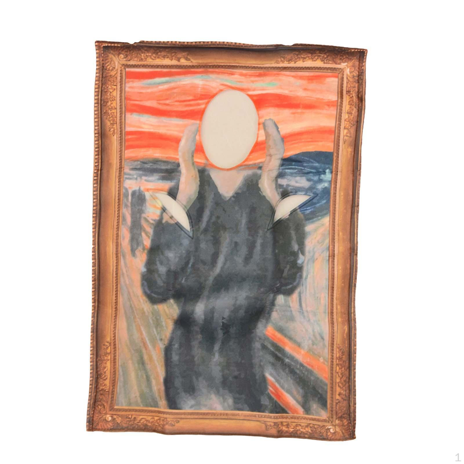 

Halloween Paintings Costume Cosplay Clothing Decorations, Outfit Jumpsuit, Funny for Bar style B