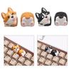 ESC ABS Keycaps Corgis Butt 3D Animal Keycaps for Mechanical Keyboards Enthusiasts