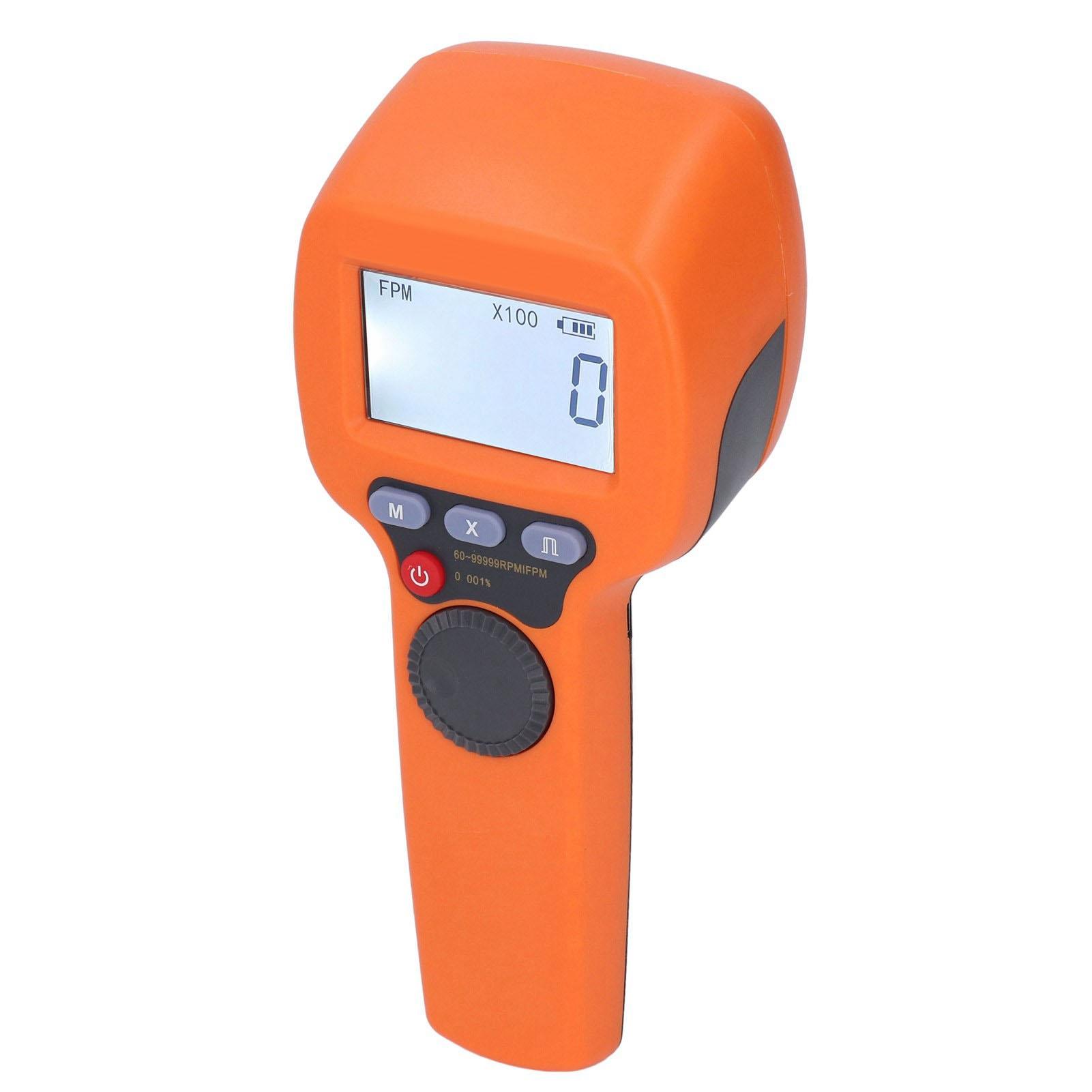 

Стробоскоп ЖК-цифровой дисплей светодиодная вспышка тахометр 1500LX 60Инструмент DT10S на 99999 об/мин