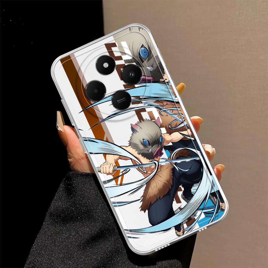 D-Demon Anime S-Slayer Case for Xiaomi Poco X3 Pro X3 NFC Soft Phone Cover