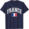 France French Flag Graphic T-Shirt