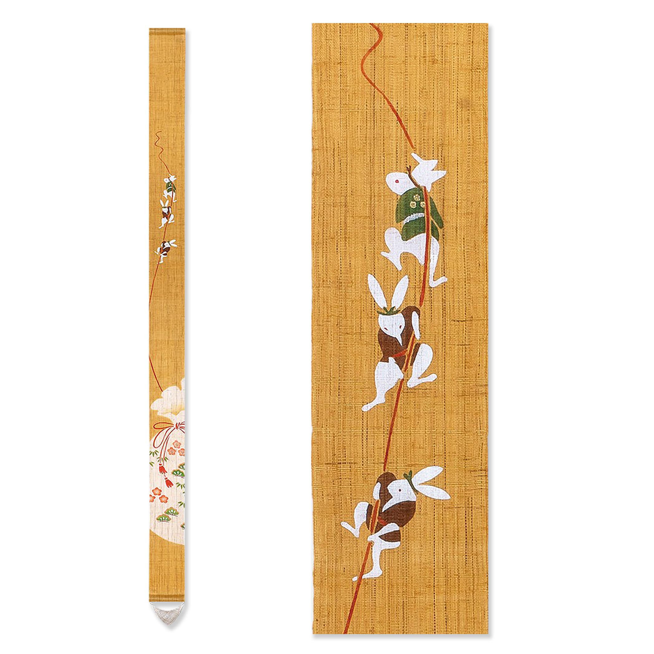 narrow tapestry Treasure Hand-painted The Rabbit s Bag