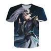 Men Women Gaming T-Shirt With 3D Digital Print Character Design Casual Short Sleeve Tee