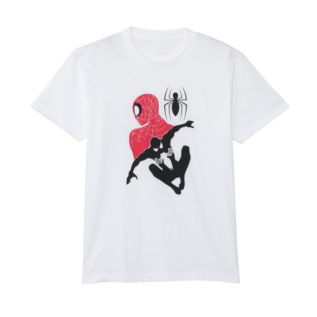 Small Planet Venom Size White Spider-Man T-Shirt, Spider, M,