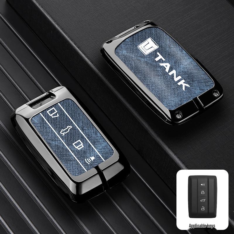 2024 Tank 300 Key Cover for Men & Women - Durable Metal Shell, Three Hundred & Five Hundred Compatibility