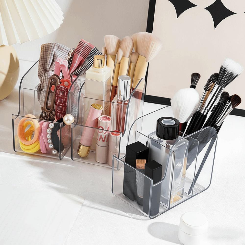 Transparent Pen Holder INS Style Pen Storage Box Durable Pencil Container