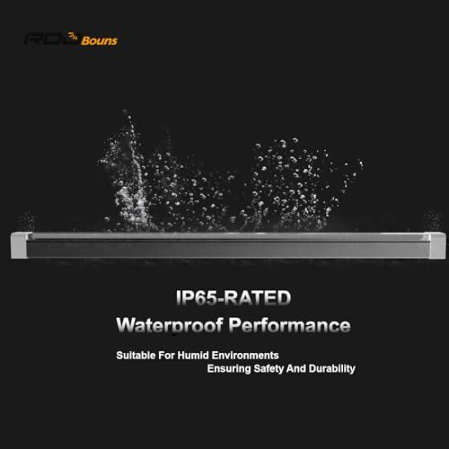 Under Canopy LED Grow Lights Bar 120W Full Spectrum with 660nm Far Red High Waterproof IP65 Daisy Chain Dimming 46 Inch Underca