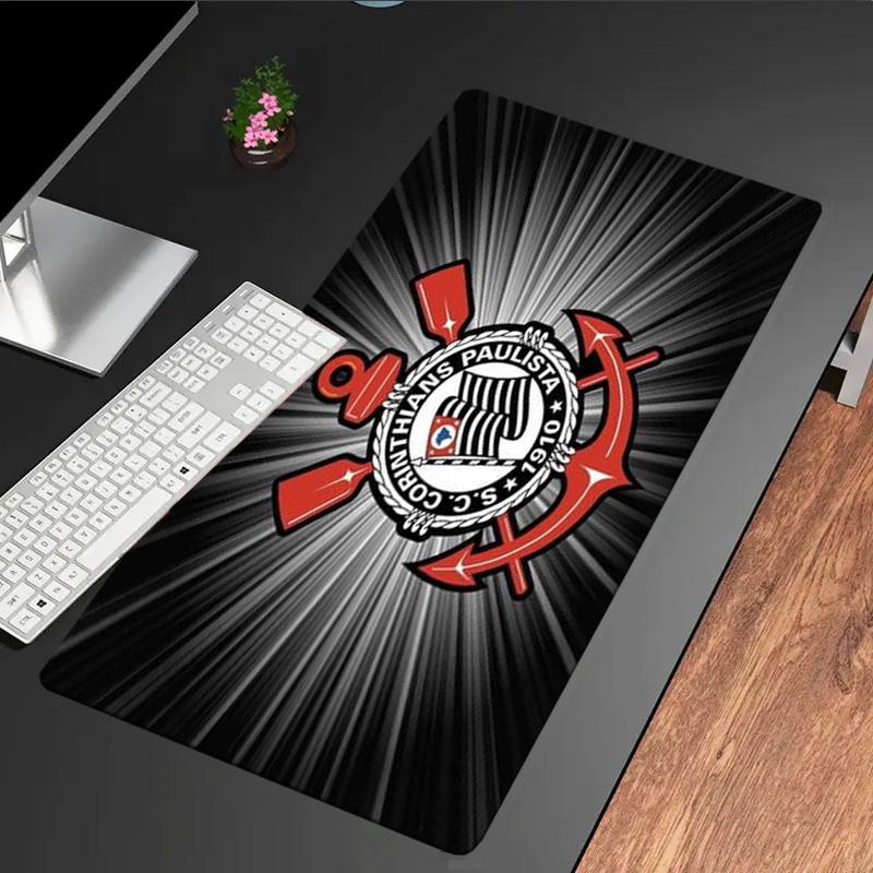 Sport Club Corinthians Paulista3 mouse pad, rubber base, esports desk mat, mouse pad for gamers and office use, gaming desk , easy to clean mat
