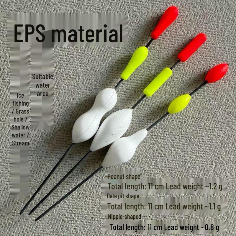 Hochsensibler, verdickter Schwimmer für flaches Wasser & Winterfischen