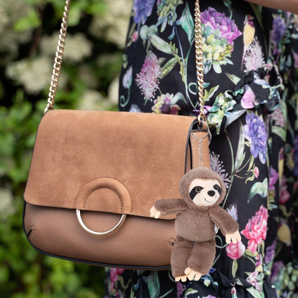 Tassenhanger Pluche Luiaard Sleutelhanger Knuffeldieren Luiaard Pluche Speelgoed Luiaard Kleine Hanger Rugzak