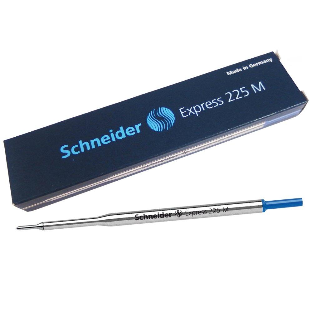 Schneider Express 225M Ballpoint Pen Medium 1 Box Refills, Nib, (Blue (7013-10))