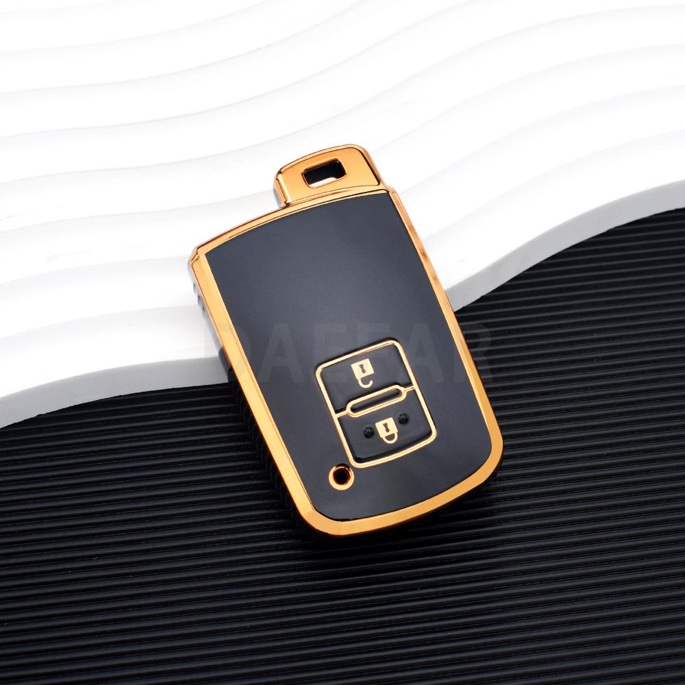 2 Buttons TPU Shell Fob for Toyota CHR Avalon Land Cruiser Corolla Camry RAV4 Highlander Auris Car Remote Key Case Cover