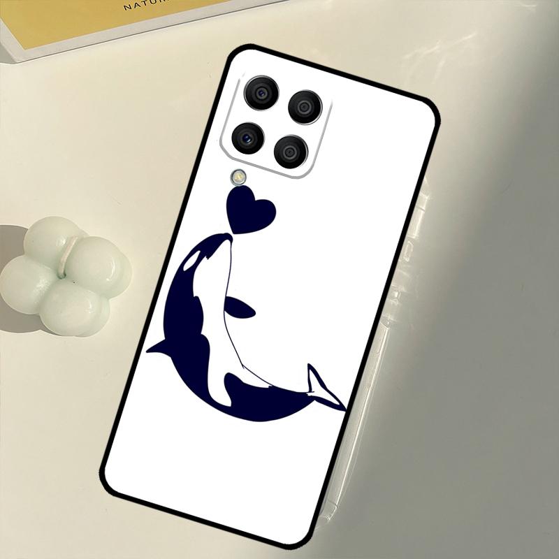 

Orcas Whale For Samsung Galaxy M33 M13 M14 M12 M32 M52 M31 M55 M15 M11 M21 M35 M53 M34 M54 M06 M16 Case Samsung M51
