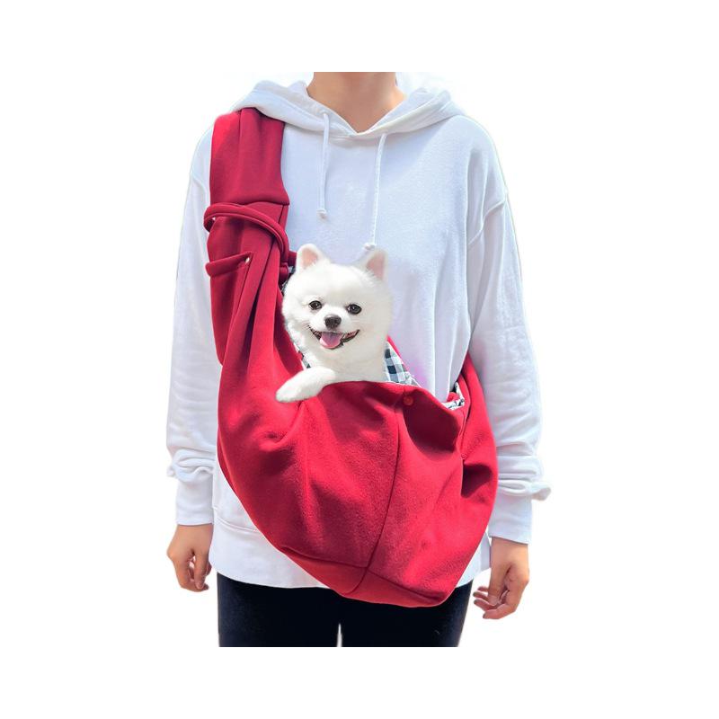 Autumn/Winter Crossbody Pet Backpack: Cat & Dog Outing Bag