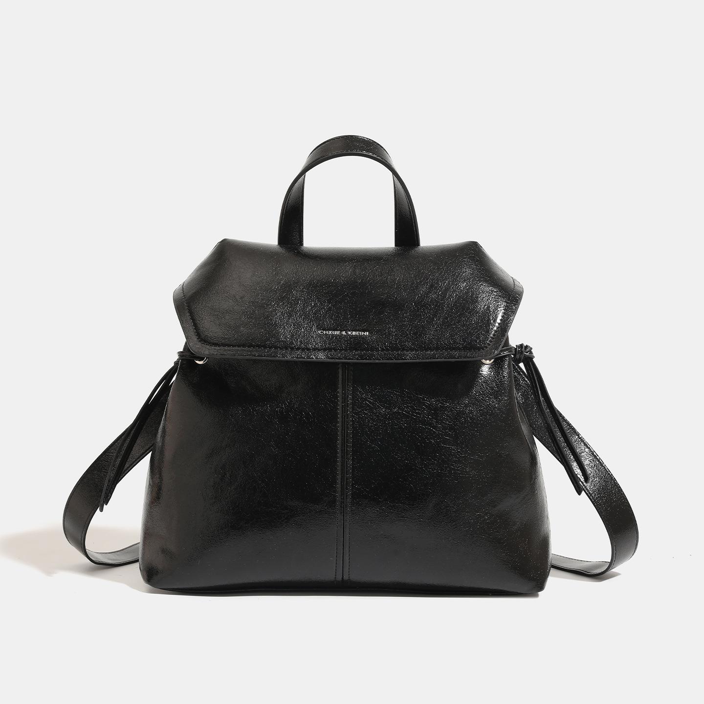 

High-end Casual Double-shoulder Bag, Elegant Women s Bag, Single-shoulder Crossbody Bag, Commuting Backpack чорний