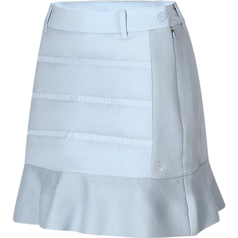 

Новые повседневные короткие юбки серии FILA Golf для женщин, небесно-голубые A11W345303F-LB M