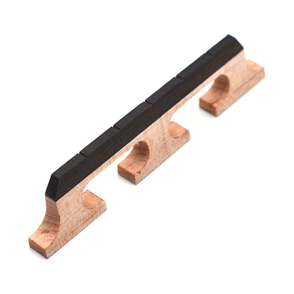 Wooden String Banjo Bridge Instrument Supplies Banjo Accessories Replacement Banjo Bridge Parts