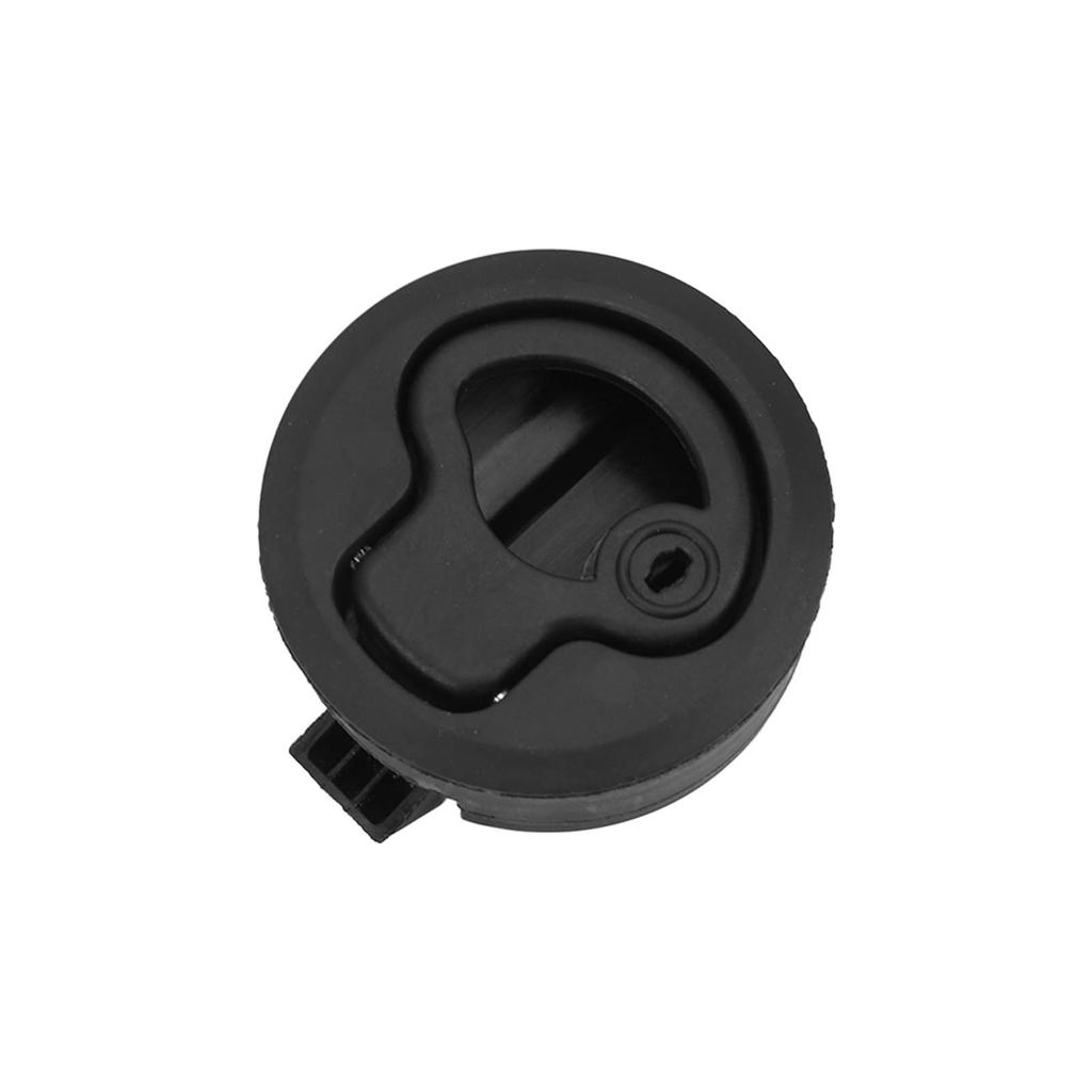 2inch Flush Pull Slam Latch Marine Boat Hatch Round Pull Latch Locking Style with Keys for RV Yacht