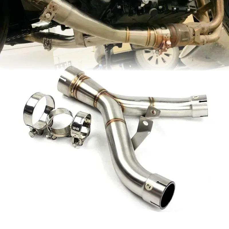 Motorcycle Middle Mid Pipe Decat Eliminator Exhaust For Kawasaki Z1000 Z1000SX 2011 2012 2013 2014 2015 2016 2017 2018 2019 2020