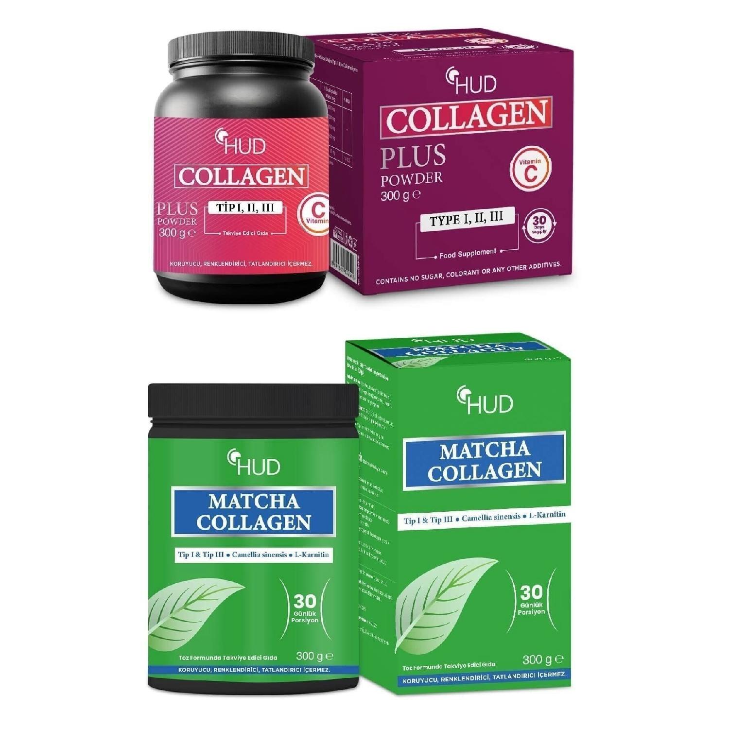 

Collagen Plus Powder And Matcha Collagen 2 Set
