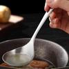 ZISIZ 304 Stainless Steel Long Handle Soup Spoon