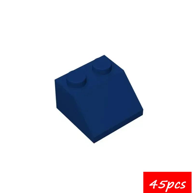 45PCS Assembles Particles 3039 Slope 45 2x2 Bricks Building Blocks Parts  DIY Assembly Educational Toys For Children Kids Gift