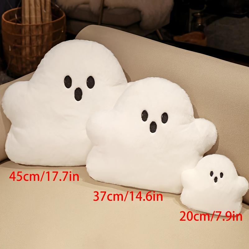 Cute Halloween Pillow,Ghost Cloud Pillow,A Cartoon Ghost Cloud Pillow, for Christmas, New Year,Halloween.Suitable for Home