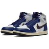 Air Jordan 1 Retro High OG Rare Air - Blu Reale Profondo Scarpe da Ginnastica da Uomo Bianco Nero Grigio Neutro DZ5485-100