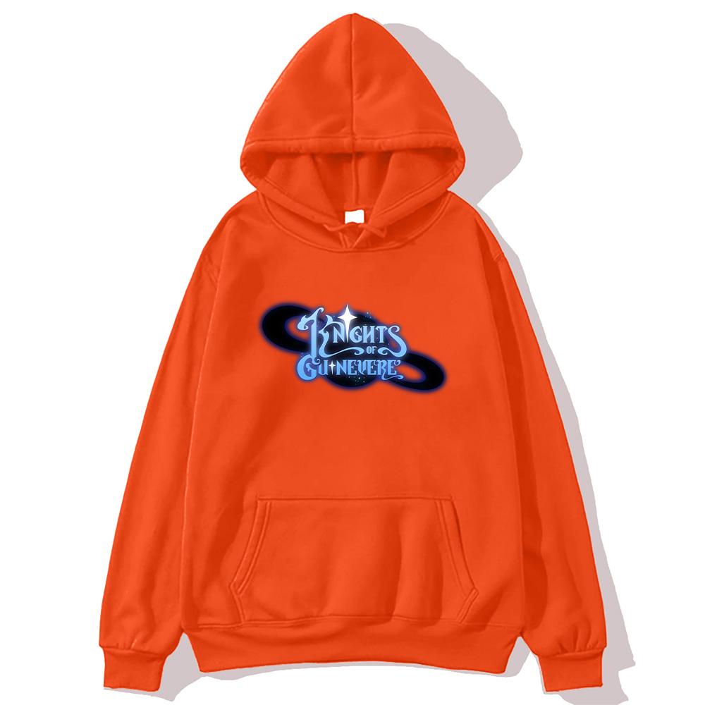 Casual Hoodies Knights of Guinevere Thriller Cartoon Print Clothes Long Sleeve Loose Women Men Outerwear Coat Top Streetwear
