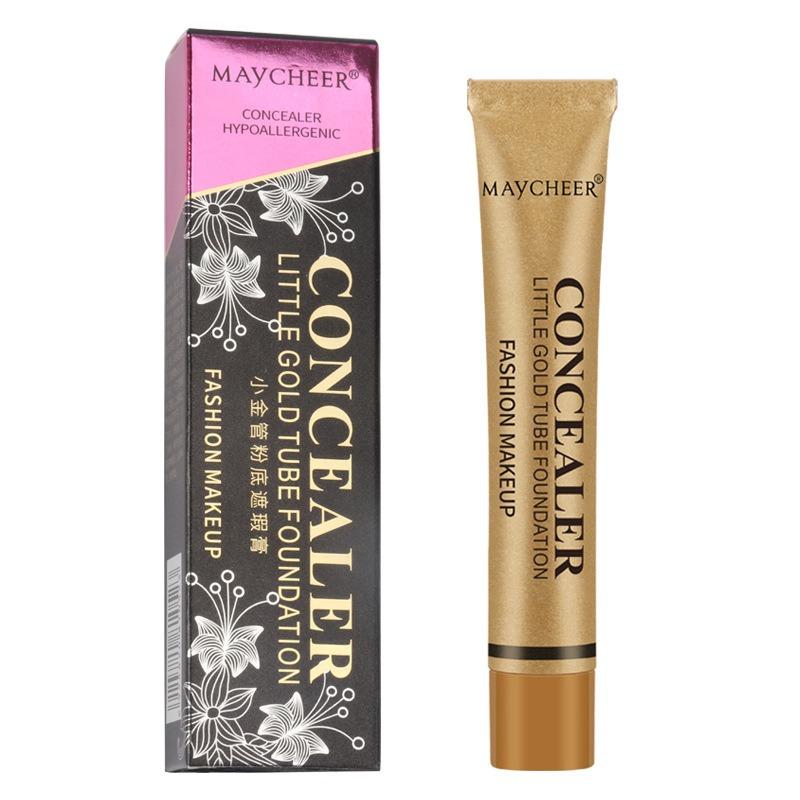 Maycheer Small Gold Tube Concealer For Tattoo Acne Dark Spots