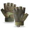 Tactical Half-Finger Gloves Men Women Cycling Training Outdoor Sports Touchscreen Compatible Anti-Slip Wrist Support