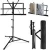COCOSUN [2023 Desktop Edition] Folding Music Stand for Music, Single Function, Reading Stand, Tabletop Writing Stand, Music Stand, Book Stand,