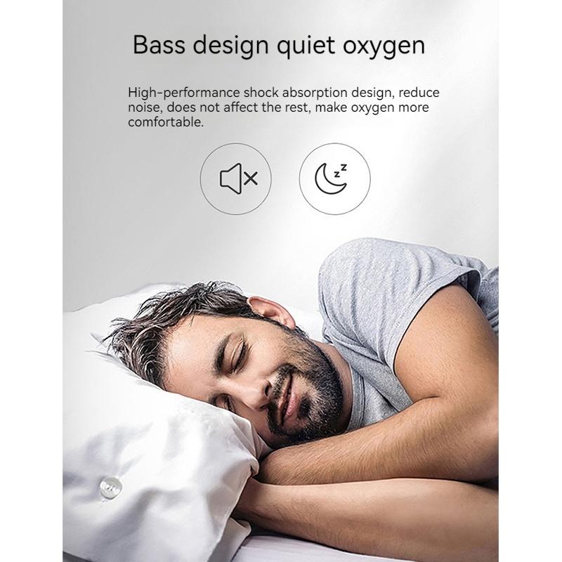 Household Oxygen Concentrator 1-7L Adjustable Oxygen Absorbor with Atomization