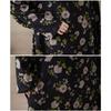 Summer Vintage Floral Linen Maxi Dress Long Loose Style Plus Size Women Lady Dress