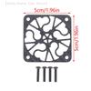 1Pc 2026 New Cooling Fan Cover 30mm 35mm 40mm 45mm 50mm Carbon Fibre Protective Board For RC Car Toy