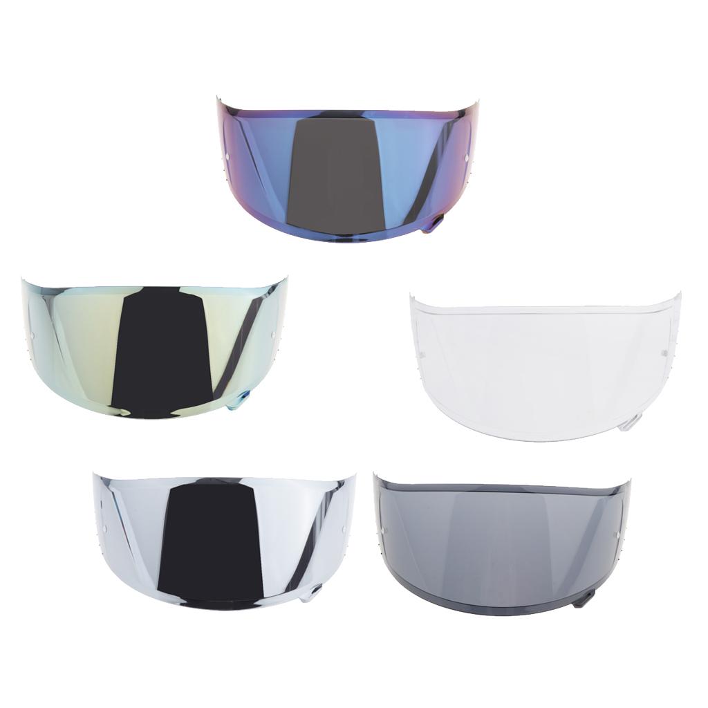 Clear Vision Motorcycle Visor Helmet Shield Anti- Protection Accessory Universal Fit for Open Face and Half Helmets