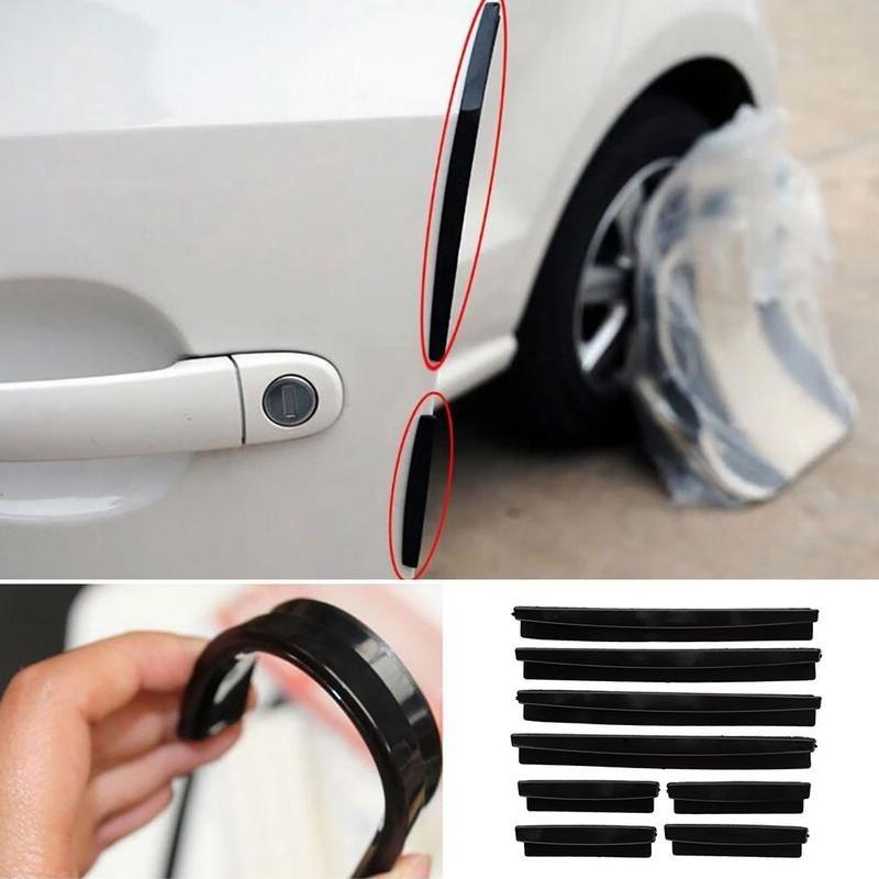 Buy 8pcs/set Strip Scratch Protector Auto Car Door Guard Edge Corner