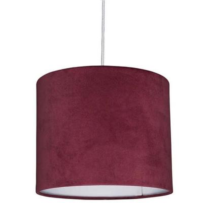 Pendant Lamp - KIDSDEPOT - Sweet - Bordeaux - Ø 30cm - 100% Polyester - E27