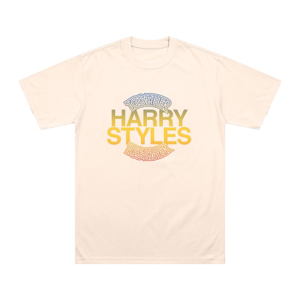 HarryStyle Together Graphic Print T Shirts Y2k Harajuku Streetwear Men and Women Short Sleeved Fashion New Cotton Loose Clothing