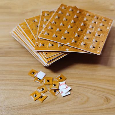 1Pc Programmierbarer 7*7Mm Micro FPC Flexibler Anti-Metall Kleiner NFC Elektronischer Tag Ntag213 RFID Tag Aufkleber