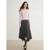 ELLE Women's Slim Fit Merino Wool Blend Knit Sweater