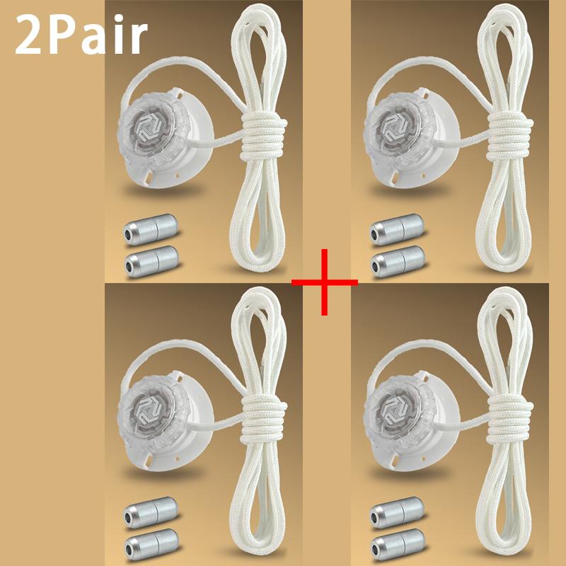 1 Pair/2 Pair New Options Automatic Swivel Buckle Shoelaces No-Tie Shoe Laces for Kids & Adults - Easy Slip-On Sneaker Accessory