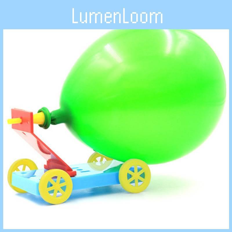 Stem Diy Physics Toy Set With Rebound Air Balloons For Kids Educational Activity